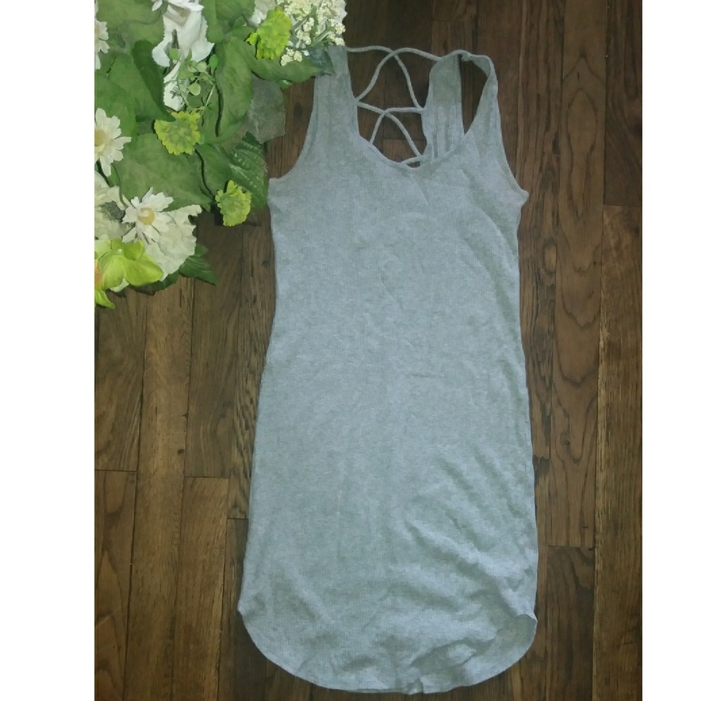 LAST CHANCE Gray Body Con Dress